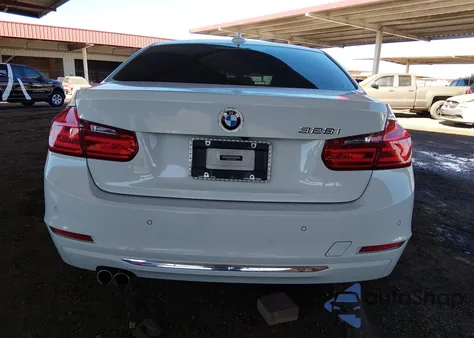 2015 BMW 328I from USA, damaged, VIN WBA3C1C5XFK122957